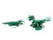 Dinosaur crocodil 2 in 1 cu rc cada 435 piese bricks toys for kids 807927 poza 3